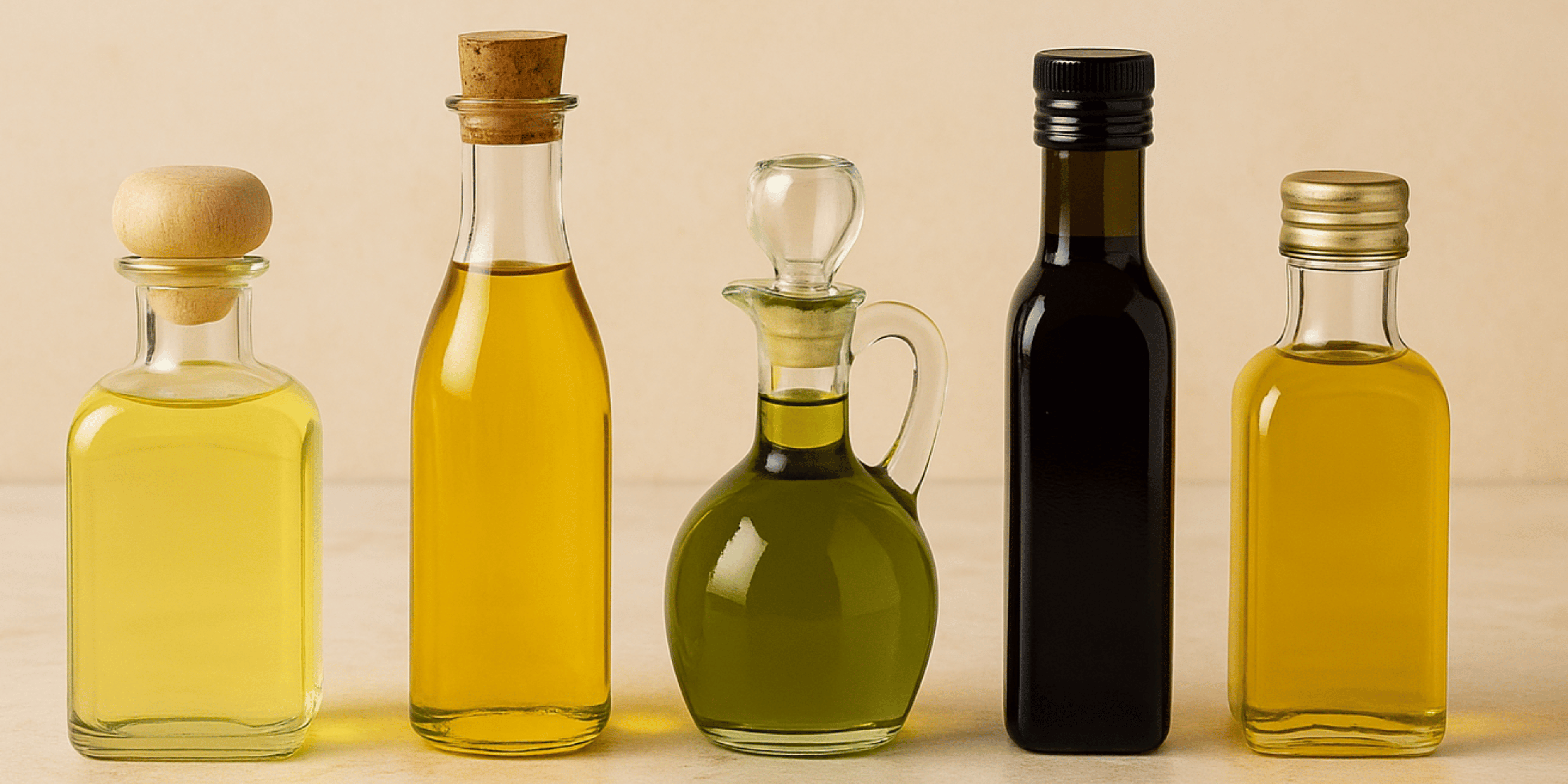 Healthy Cooking Oils:  Top 6 and What to Avoid